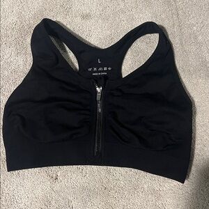 black size large amazon Women's Sports Bra